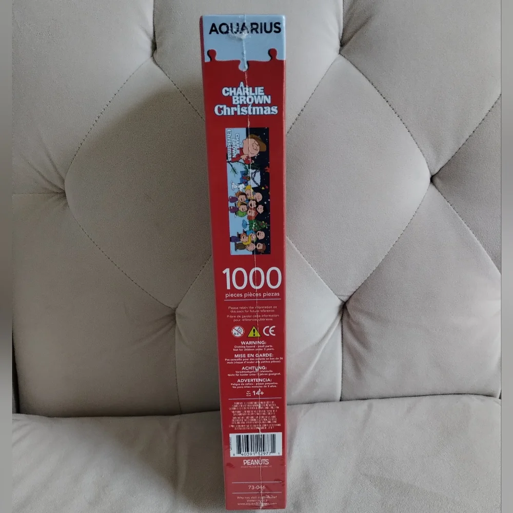 Peanuts Puzzle Charlie Brown Christmas NEW & SEALED Aquarius 1000 Piece